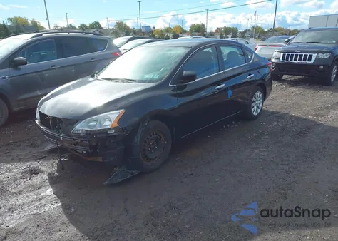 2013 Nissan Sentra Sv from USA, damaged, VIN 1N4AB7AP4DN909179